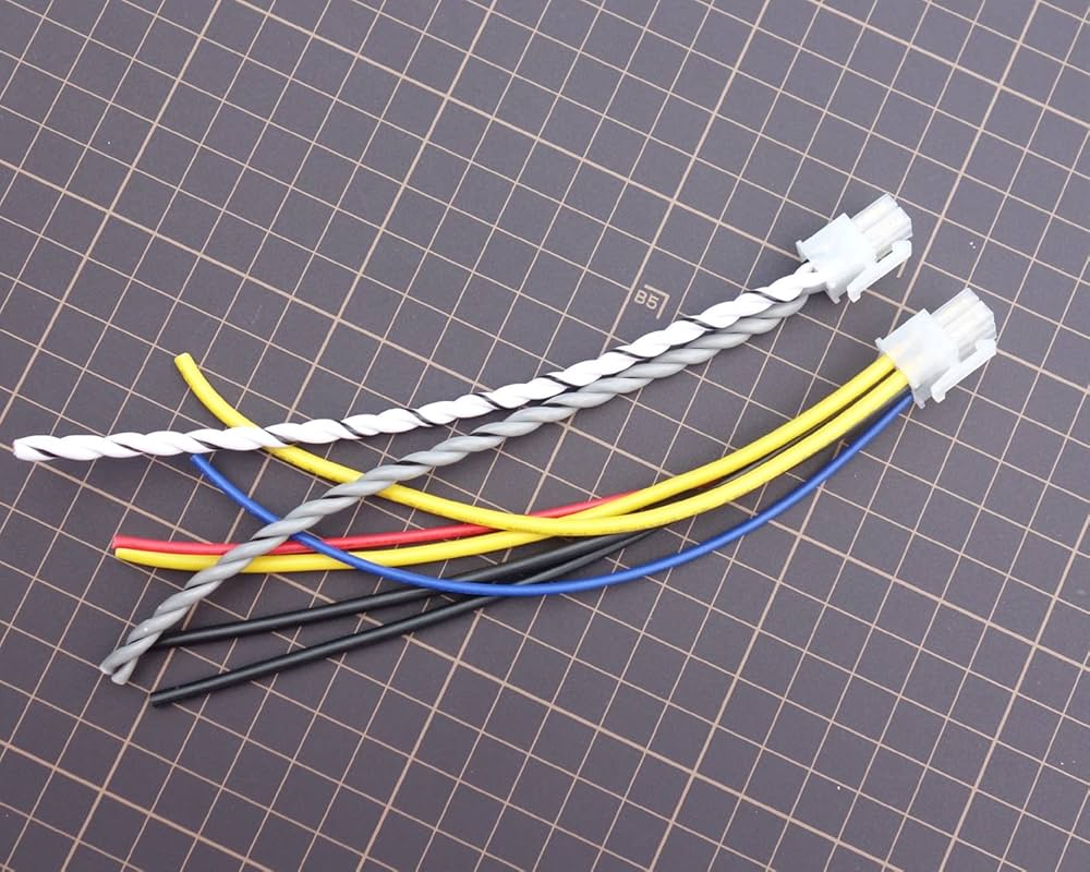 Amazon.co.jp: Anyqinsog 電源ケーブル ハーネスプラグ